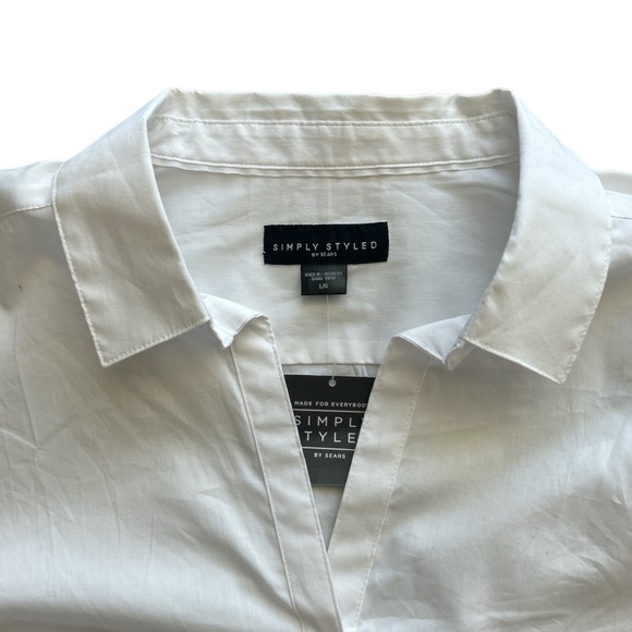 Simply Styled Button Down Shirt - Picture 5 of 8